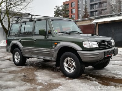 Hyundai Galloper, Visureigis, 2001-01
