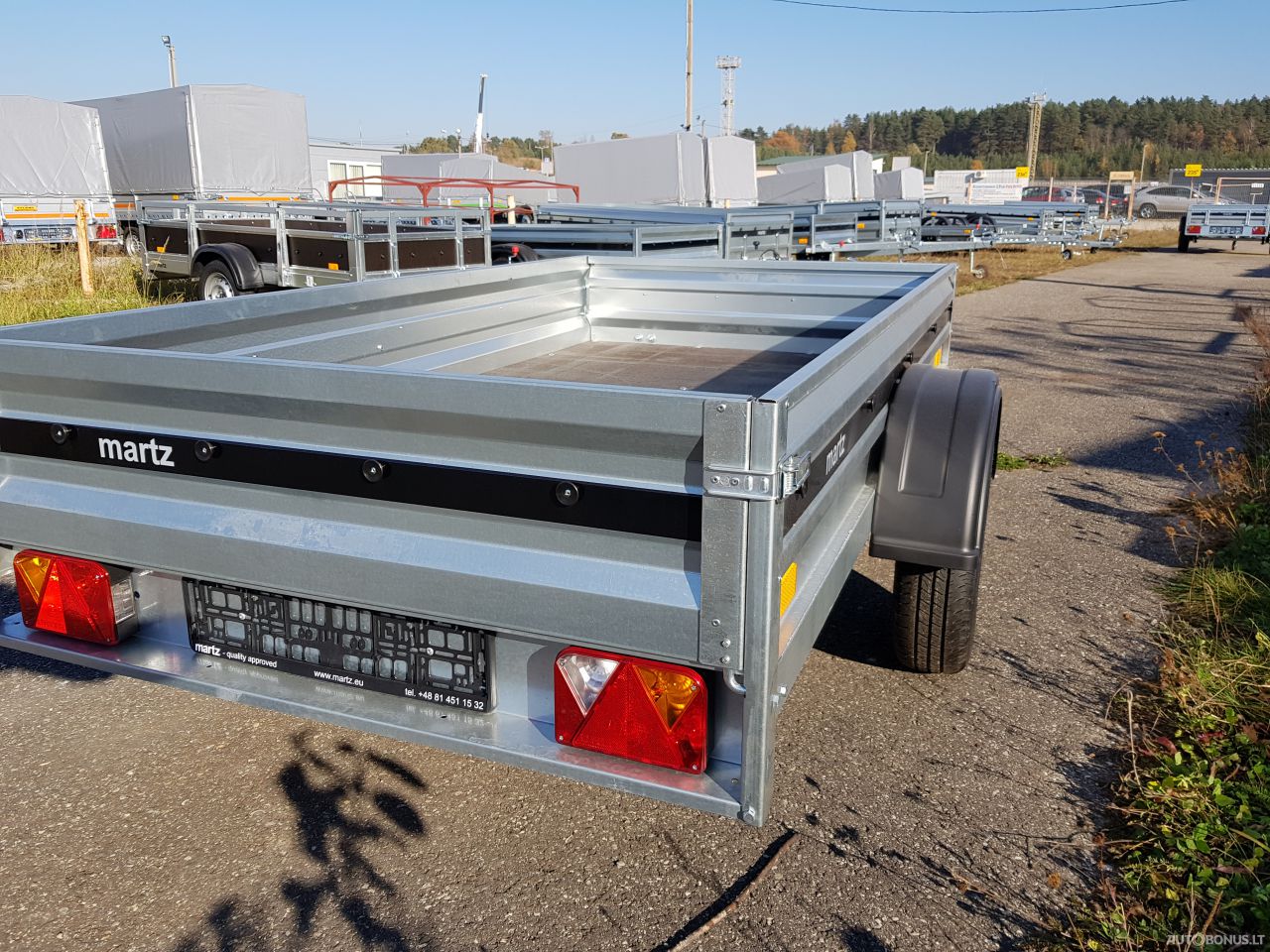 Martz Martz Basic 236-130 car trailer | 9