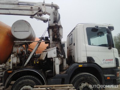 Scania P 124, Betonvežis | 1