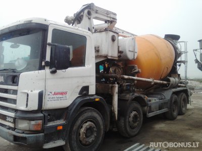 Scania P 124, Betonvežis | 2