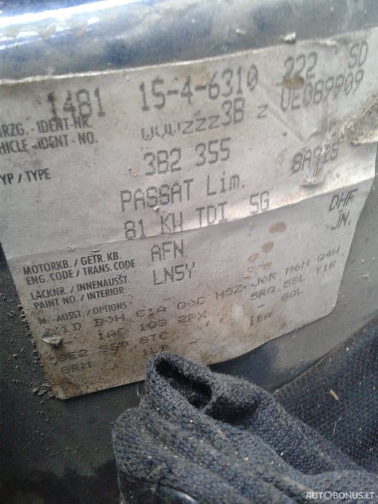 Volkswagen Passat, Sedanas | 3