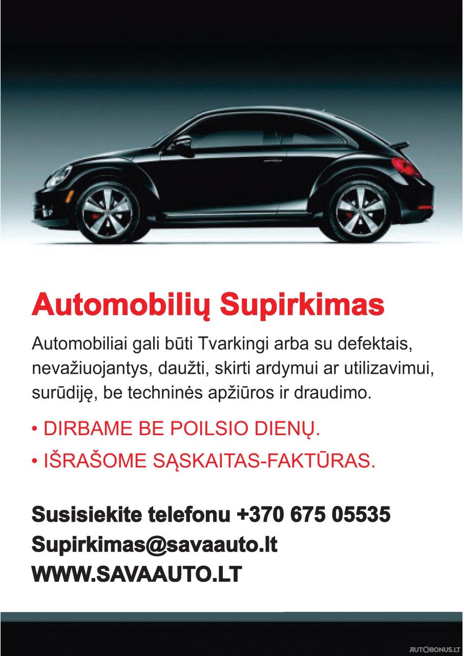  Skubus-Brangus automobilių supirkimas +37067505535 | 6
