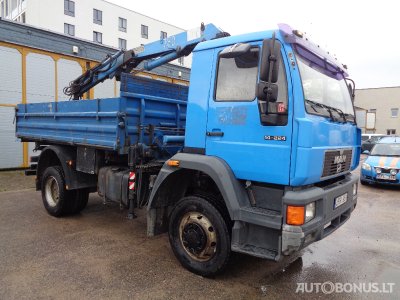 MAN L80, Savivarčiai su kranu | 1