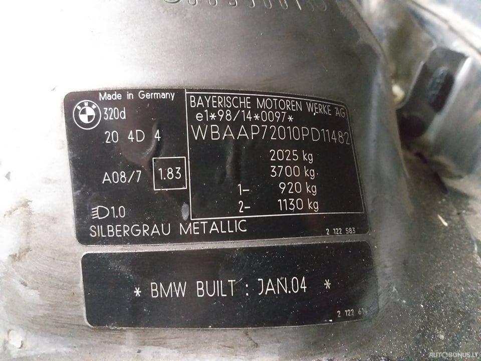 BMW 320, Universal | 1