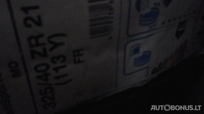 Continental 325/40R21  (+370 690 90009) vasarinės padangos | 1