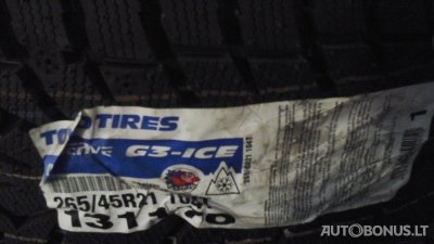 Toyo 265/45R21 (+370 690 90009) winter tyres