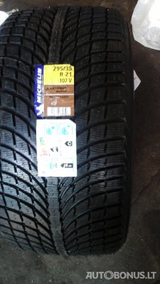 Michelin 295/35R21  (+370 690 90009) winter tyres