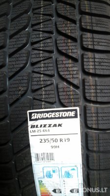 Bridgestone 235/50R19  (+370 690 90009) зимние шины