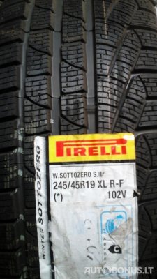Pirelli 245/45R19  (+370 690 90009) winter tyres
