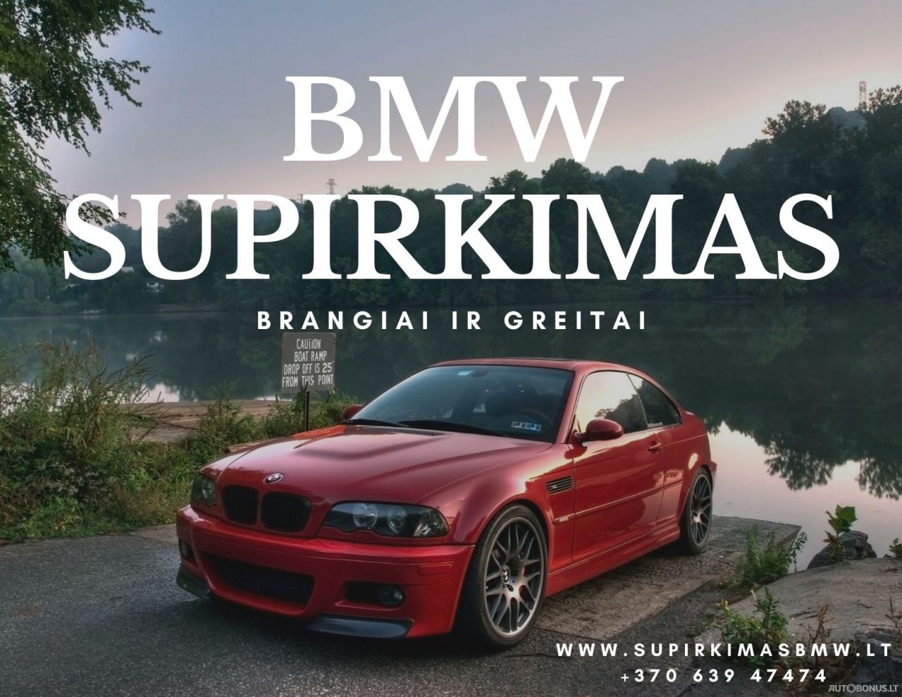  BRANGIAI IR GREITAI SUPERKAME BMW AUTOMOBILIUS