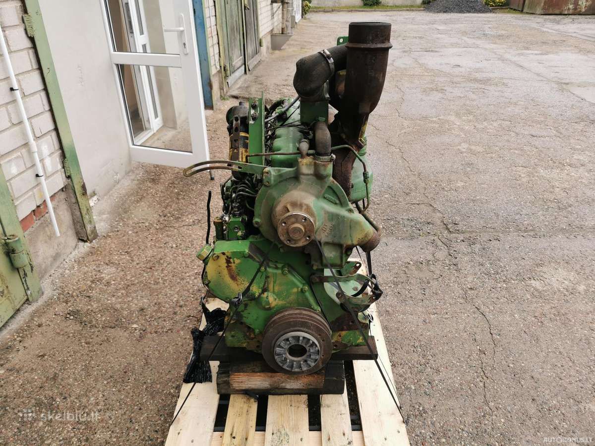 John Deere 6466tl-09, Žemės ūkio technikos dalys, John Deere 6466tl-09 variklis John Deere 4240s | 1