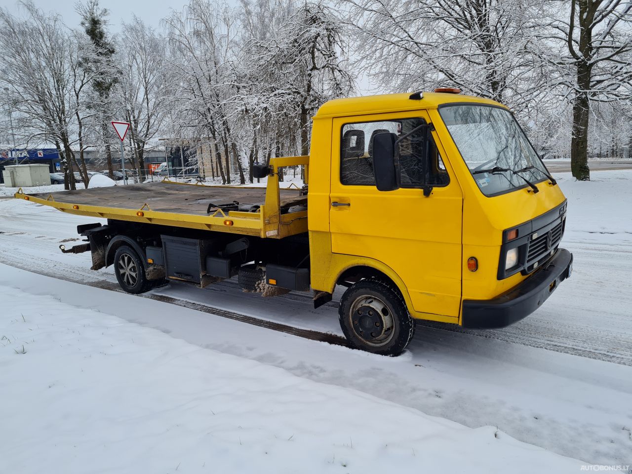 Volkswagen Lt 55, Autotrailer | 2