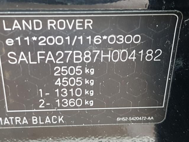 Land Rover, Visureigis | 7