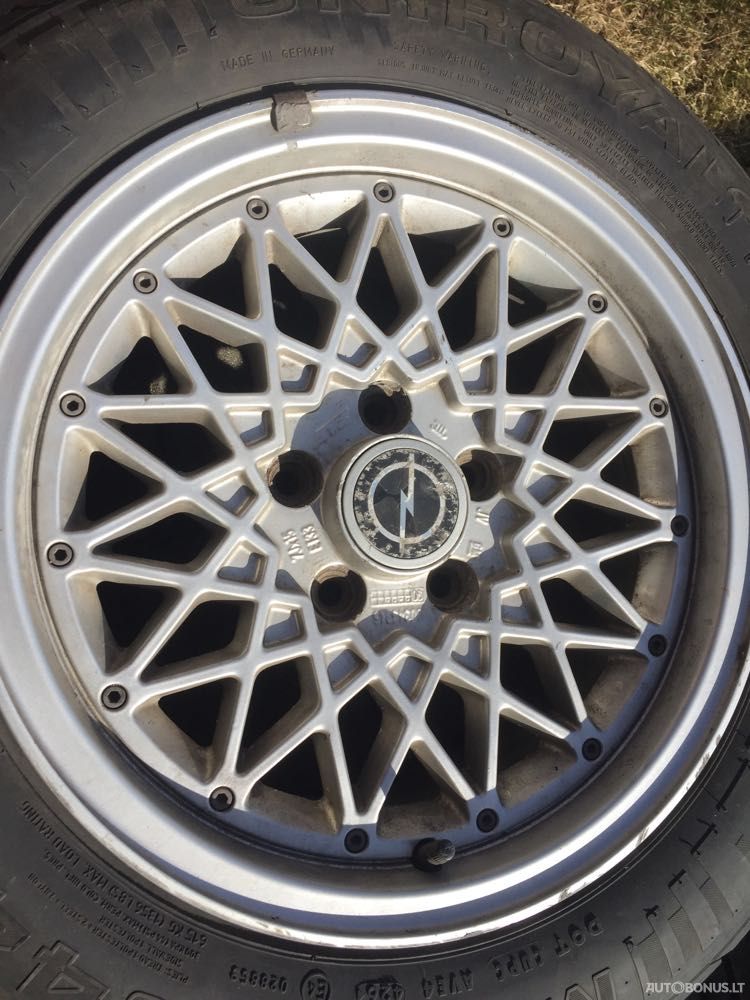 Light alloy rims | 3