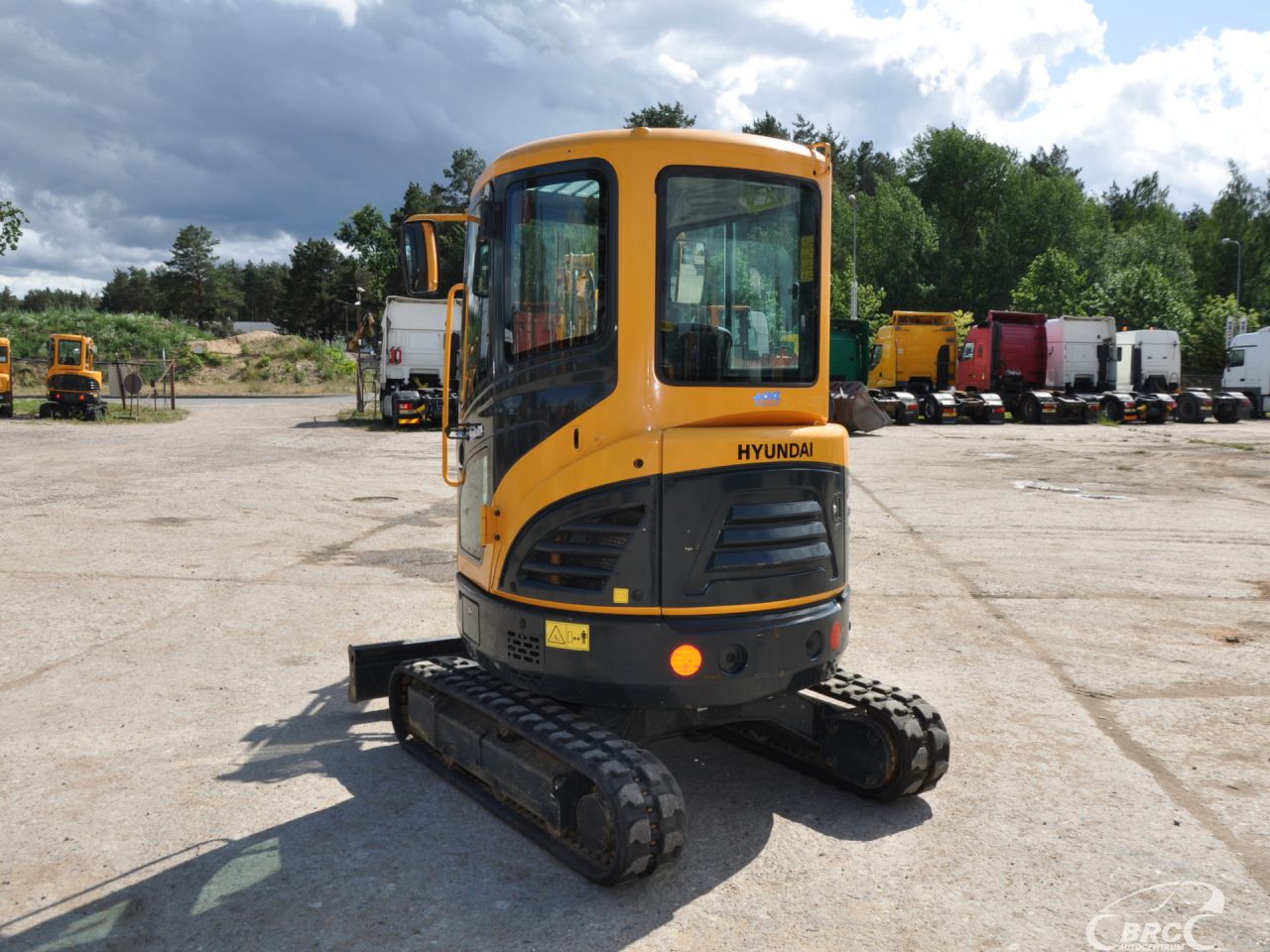 Hyundai R25Z-9AK, Mini ekskavatoriai | 4