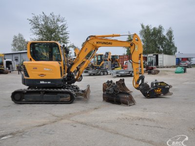 Hyundai R60CR-9A, Мини экскаватор | 2