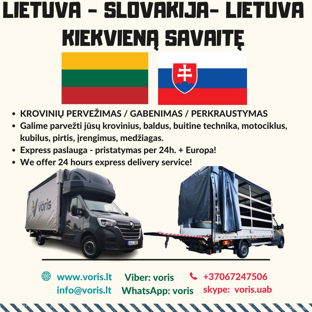  SLOVAKIJA - LIETUVA