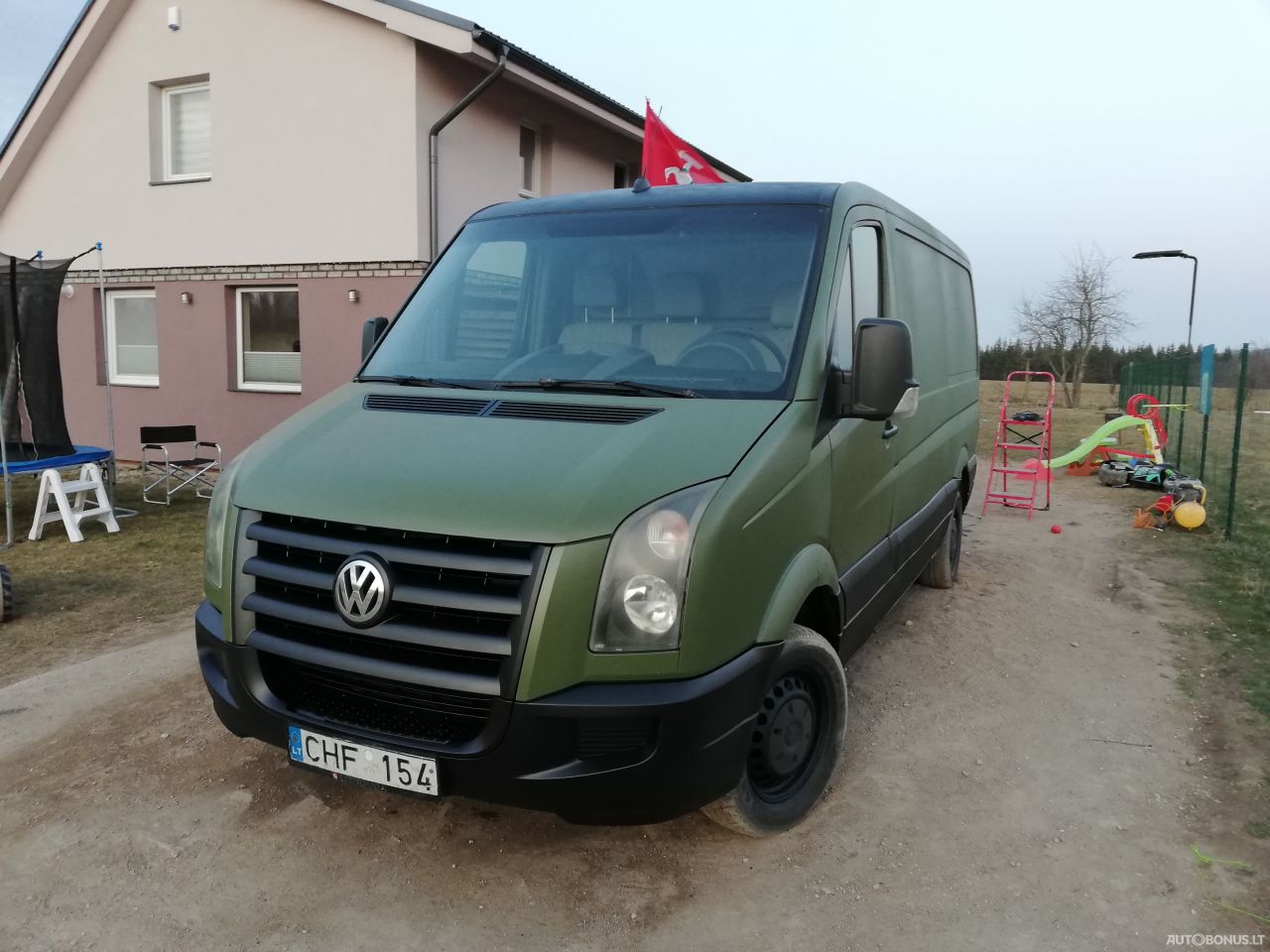 Volkswagen Crafter, 2.5 l., komercinis