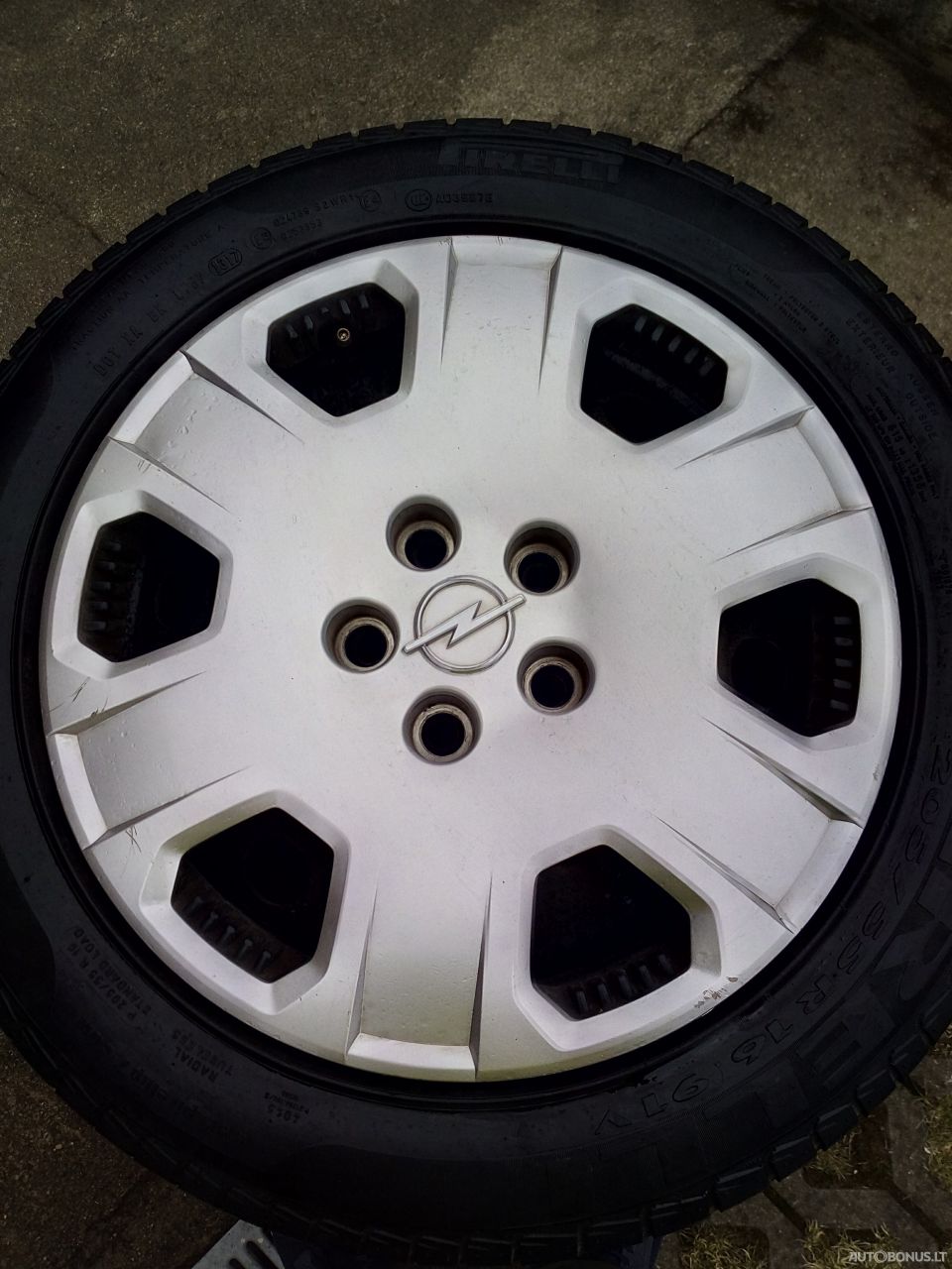  Opel steel stamped rims | 1