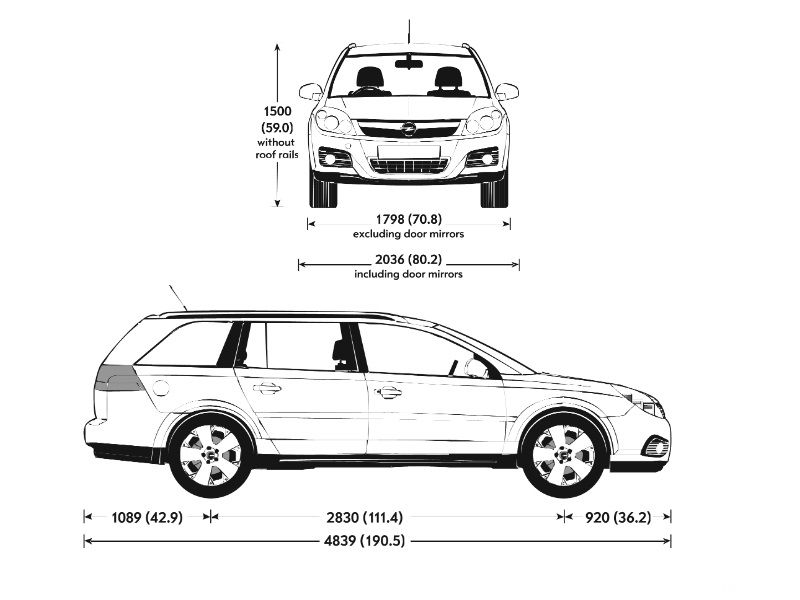 Opel Vectra, Universalas | 11