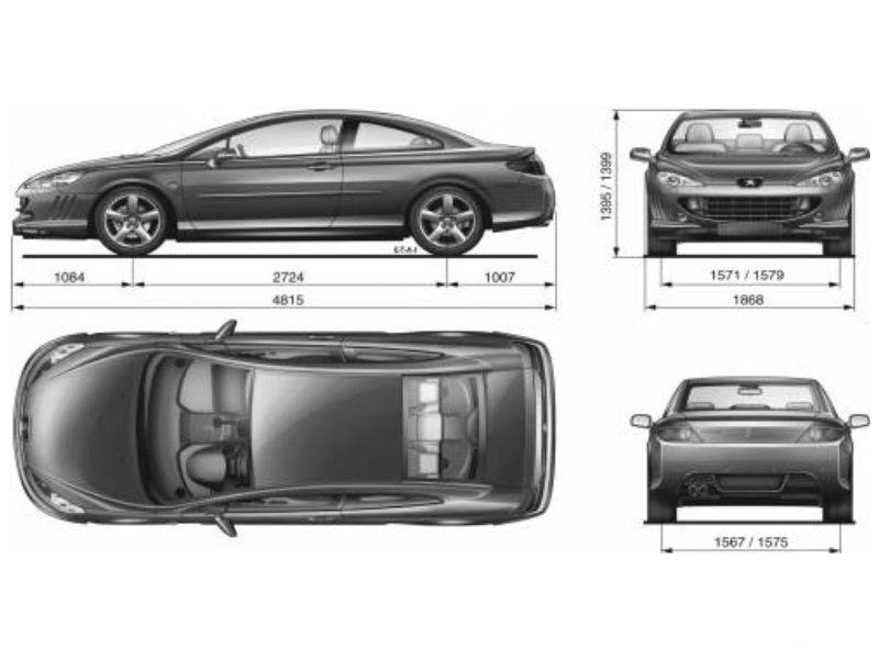 Peugeot 407, Kupė | 16