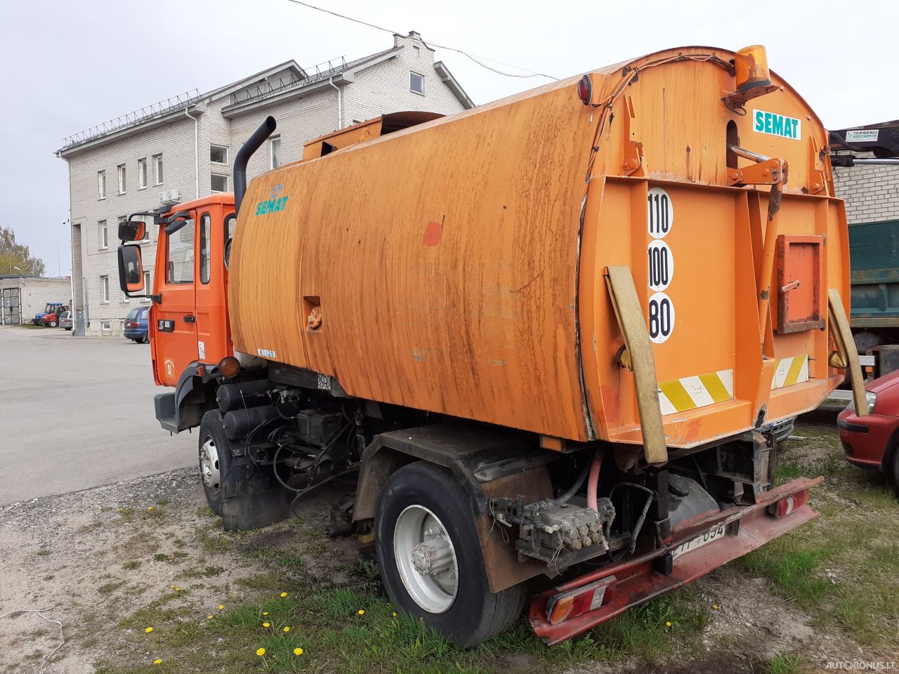 Renault Midliner, Sweeping machine | 2