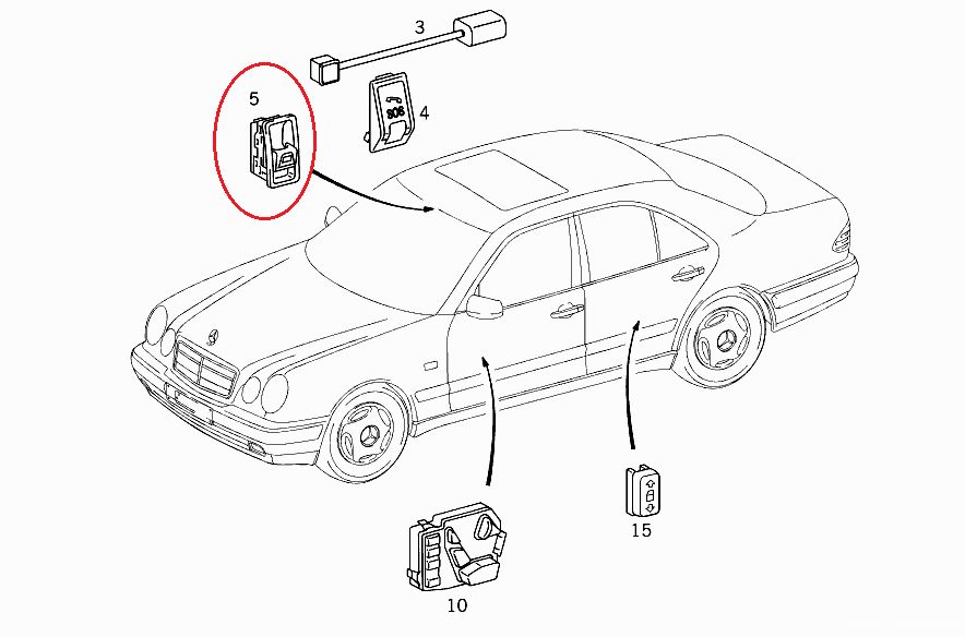 Mercedes-Benz E klasė, Sedanas | 9