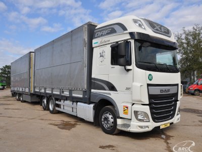 DAF FAR XF105.460 + trailer Krone | 1
