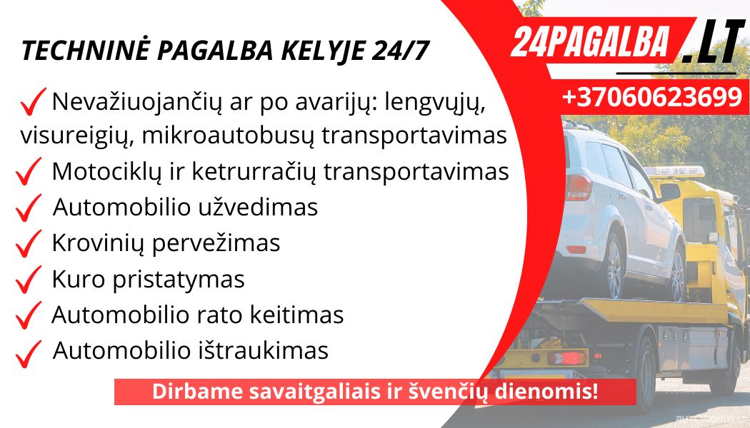  Traliukas Šiauliuose - 24pagalba.lt - techninė pag | 1