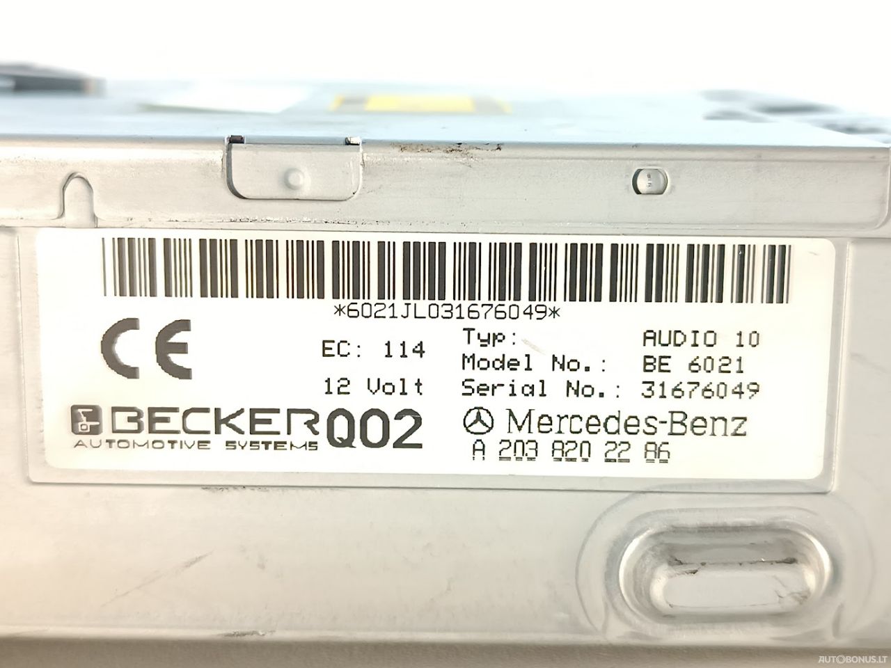Mercedes-Benz C klasė, Sedanas | 8
