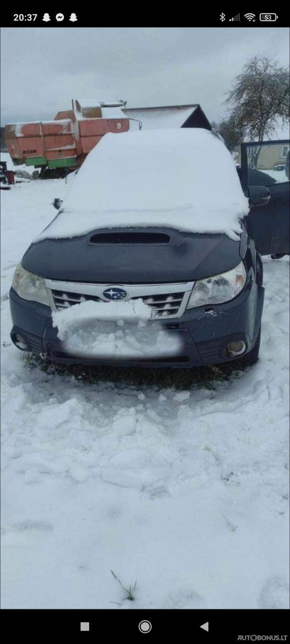 Subaru Forester, Минивэн | 1