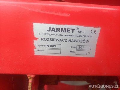 Jar-Met, Fertilizing equipment