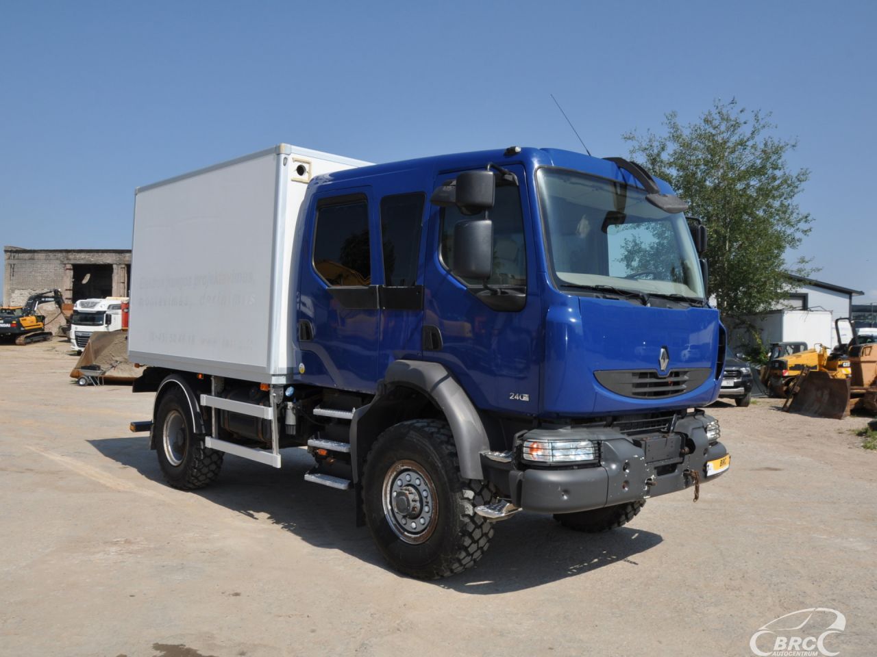 Renault Midlum 220 4X4, Kietašoniai | 1