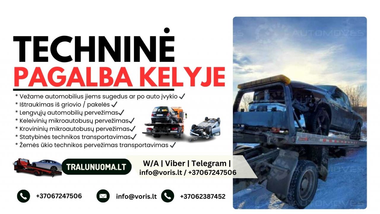 TECHNINĖ PAGALBA KELYJE Alytuje