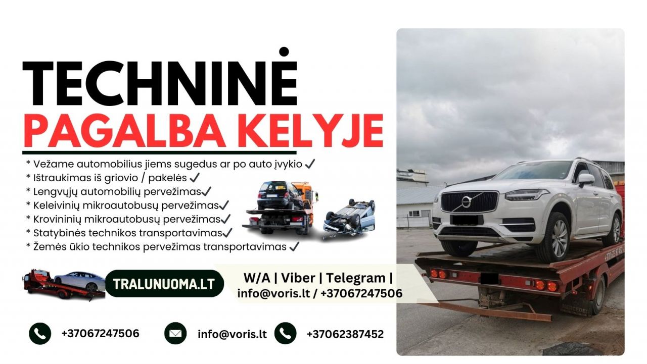  TECHNINĖ PAGALBA KELYJE Alytuje | 1
