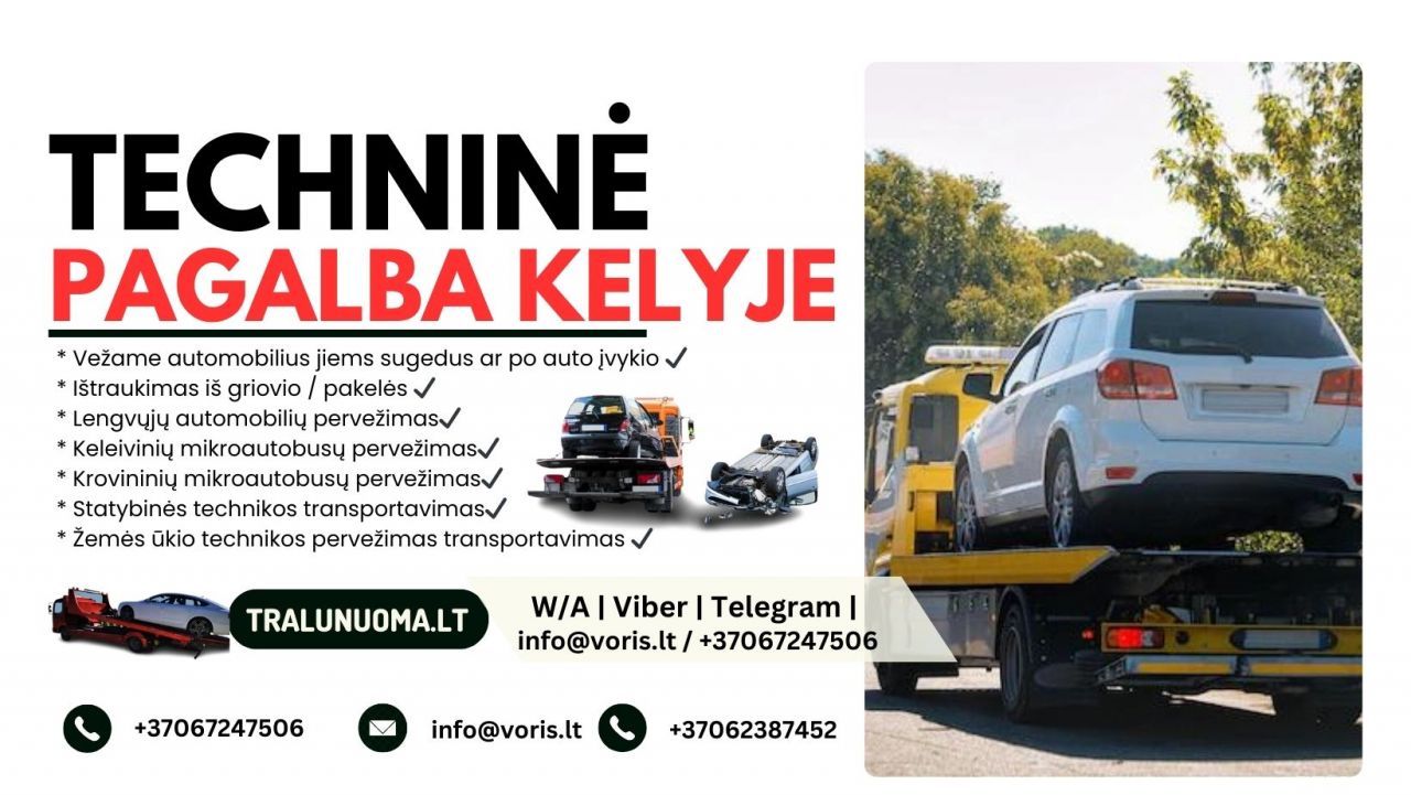  TECHNINĖ PAGALBA KELYJE Alytuje | 3