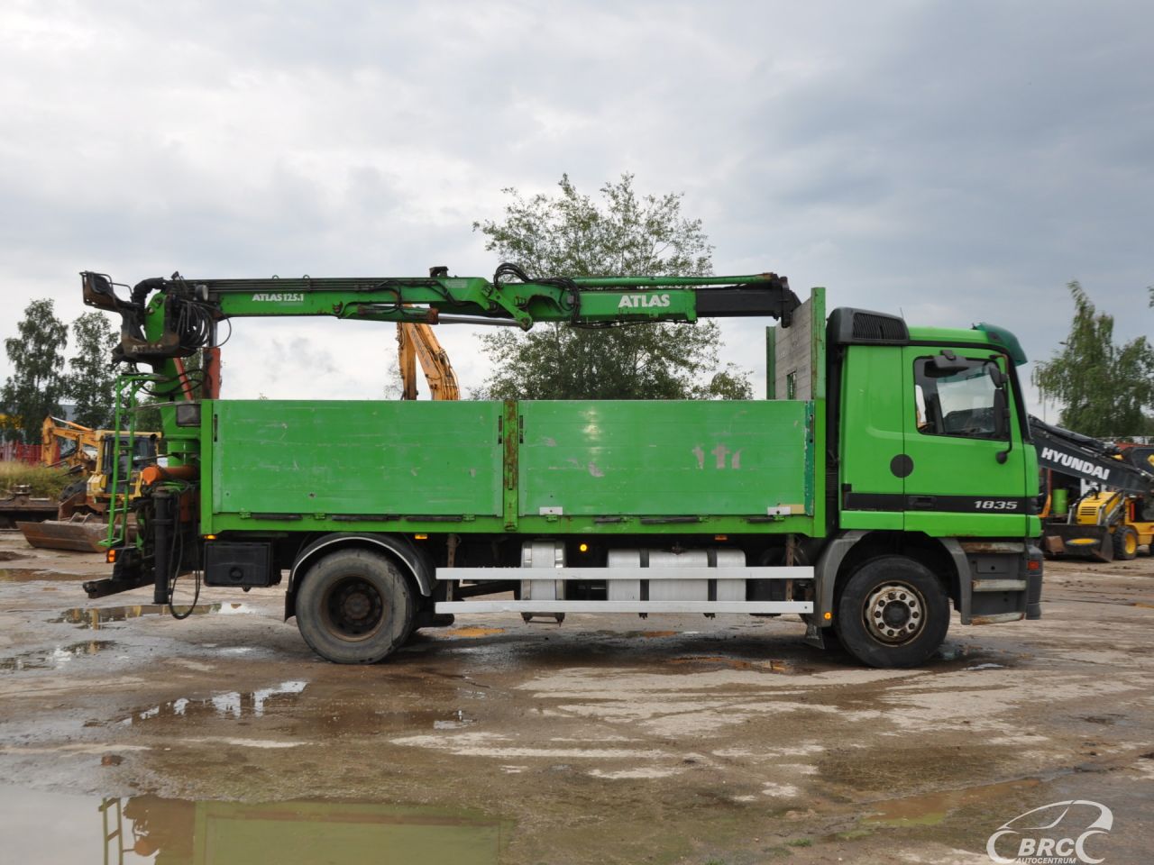 Mercedes-Benz Actros 1835 Atlas AK 125.1, Su kranu | 3