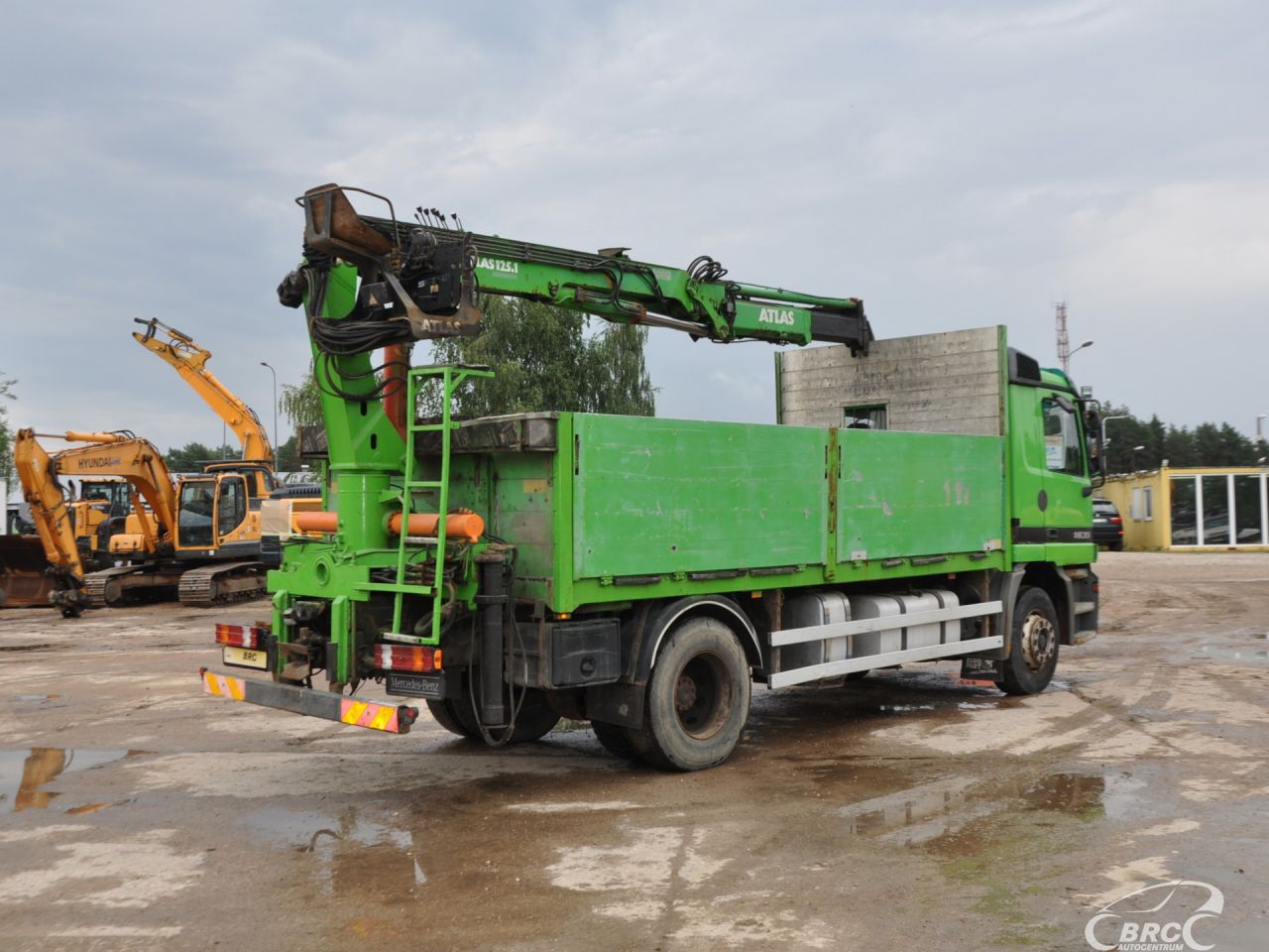 Mercedes-Benz Actros 1835 Atlas AK 125.1, Su kranu | 4