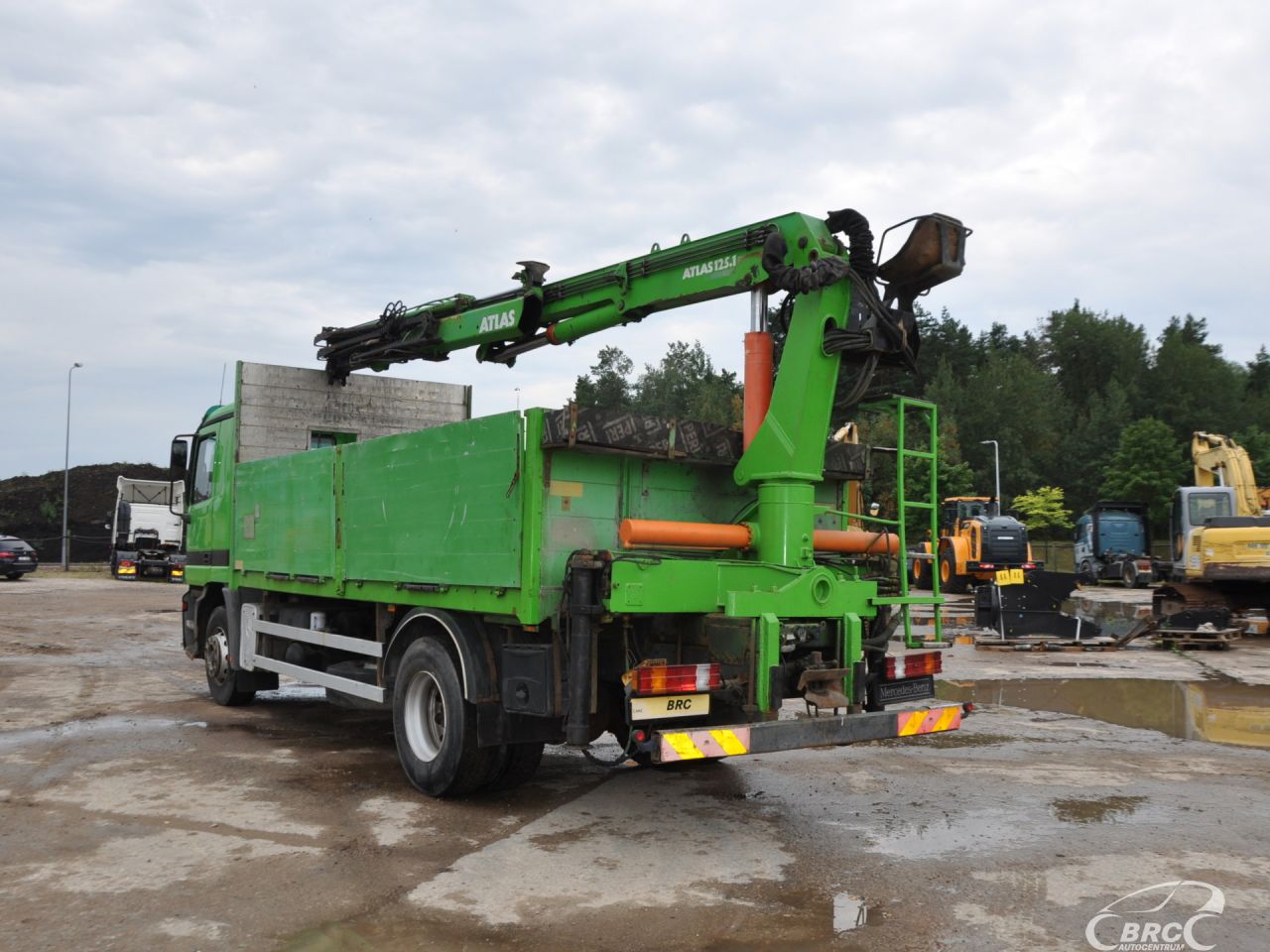 Mercedes-Benz Actros 1835 Atlas AK 125.1, Su kranu | 6