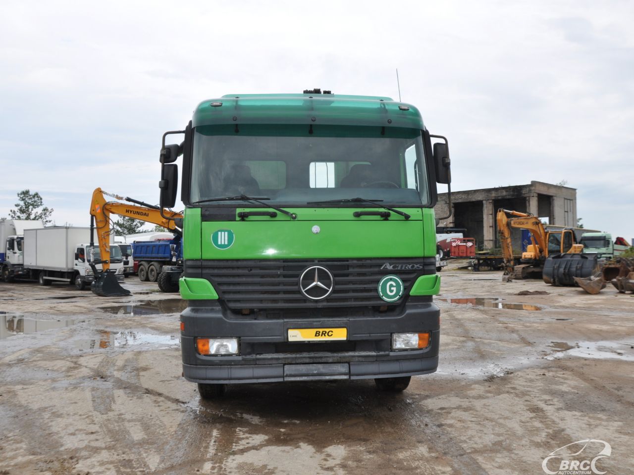 Mercedes-Benz Actros 1835 Atlas AK 125.1, Su kranu | 2