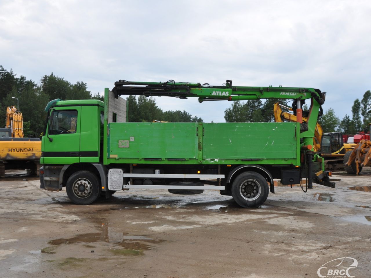 Mercedes-Benz Actros 1835 Atlas AK 125.1, Su kranu | 7