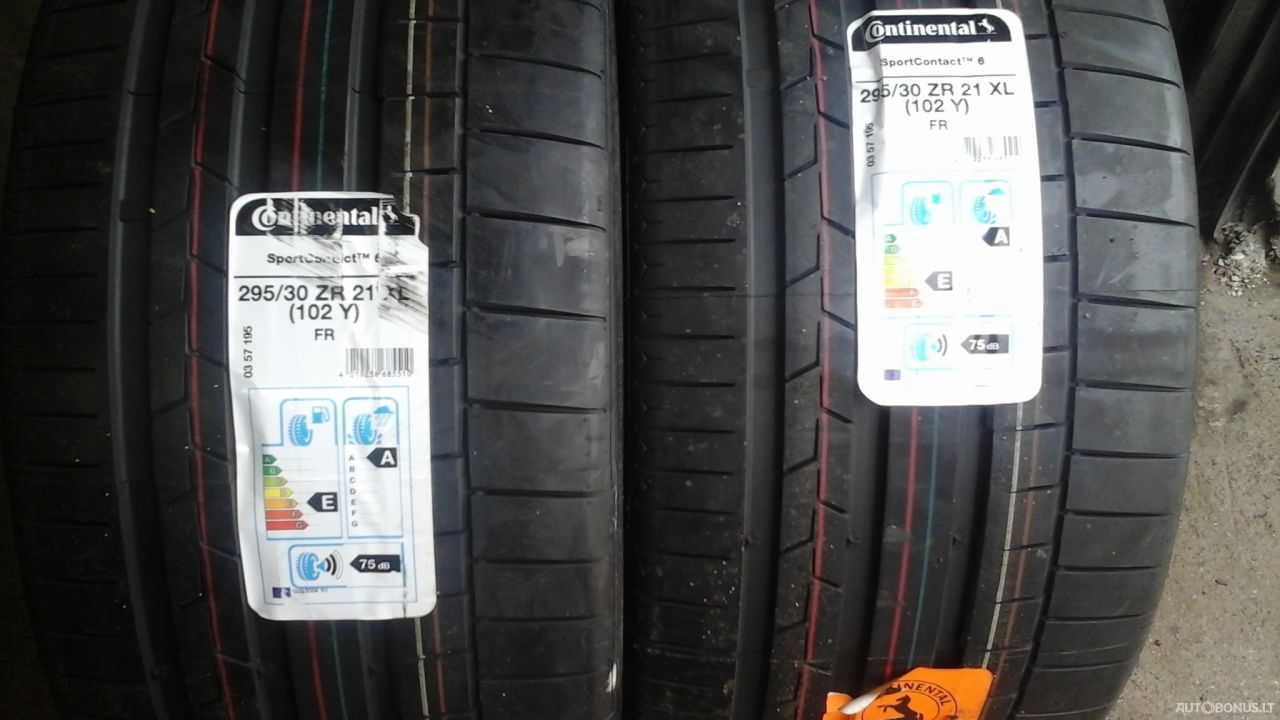 Continental 295/30R21 vasarinės padangos | 1