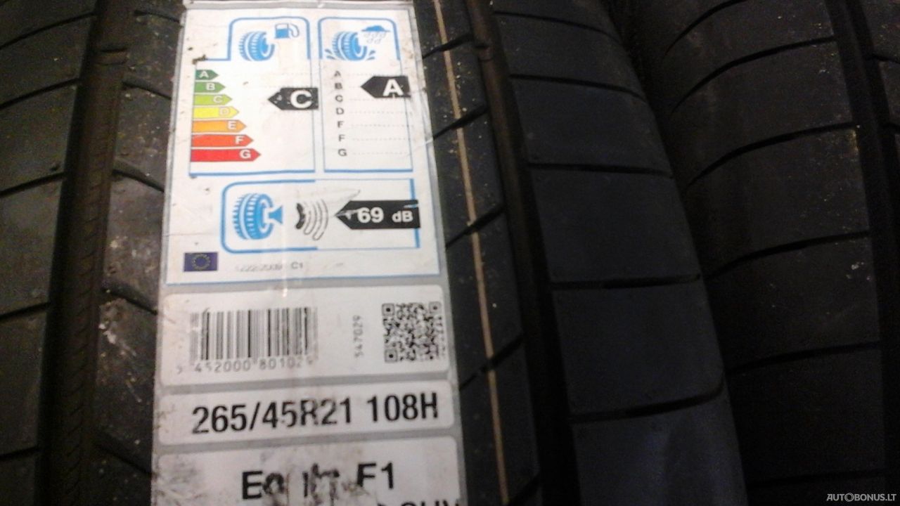 Goodyear 265/45R21 vasarinės padangos | 1