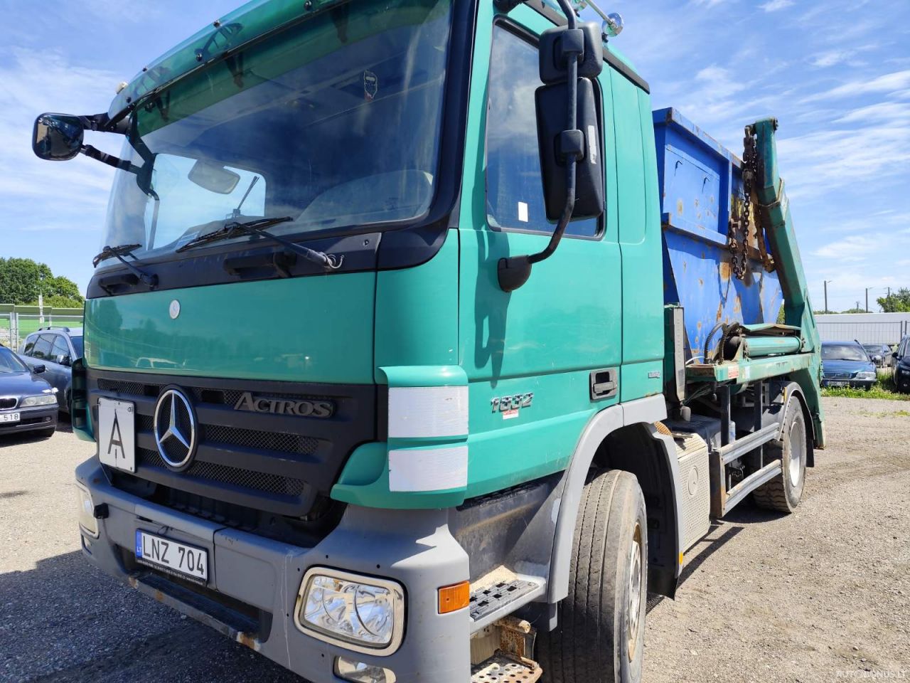 DAIMLER 1832 ACTROS, Konteinerinė platforma | 0