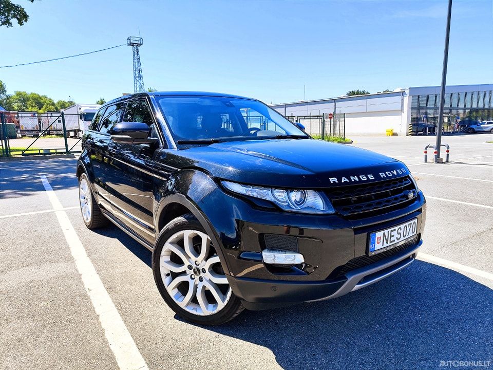 Land Rover Evoque, Visureigis