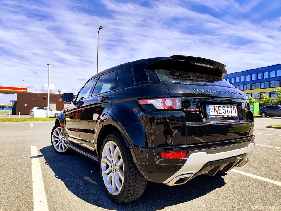 Land Rover Evoque, Visureigis | 2