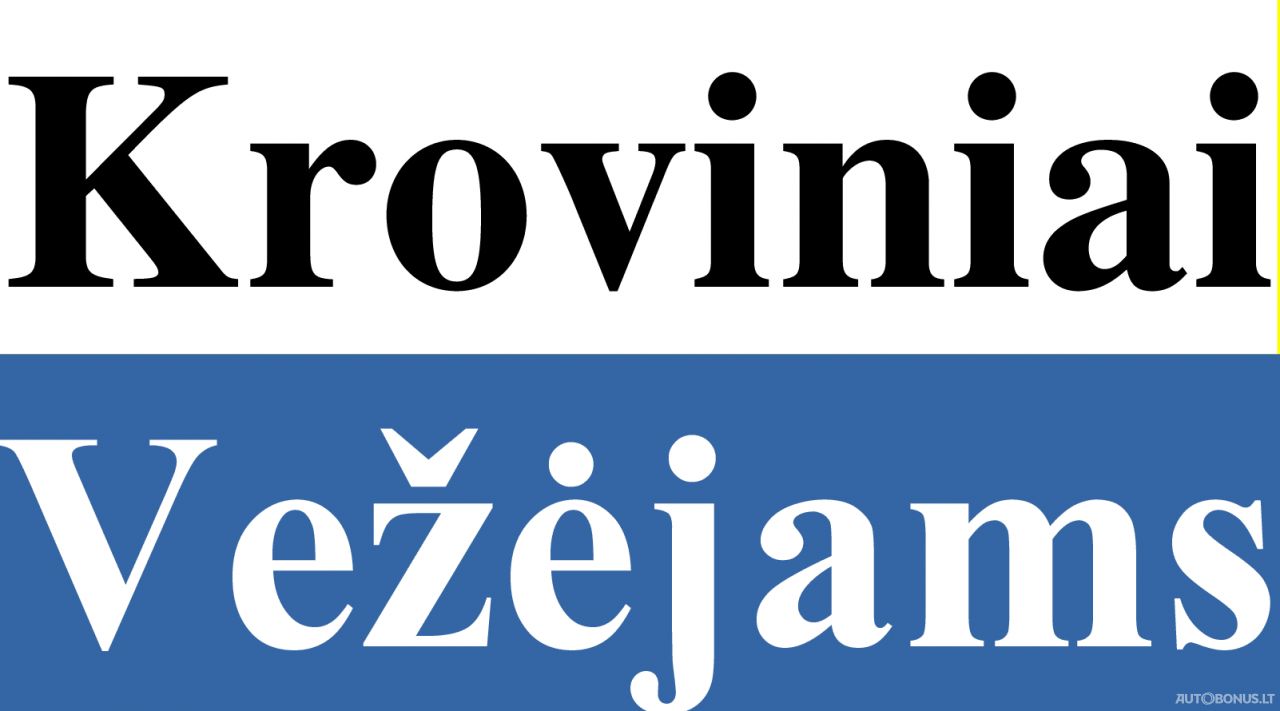  Vežėjams papildomi automobiliai Pastoviai | 5