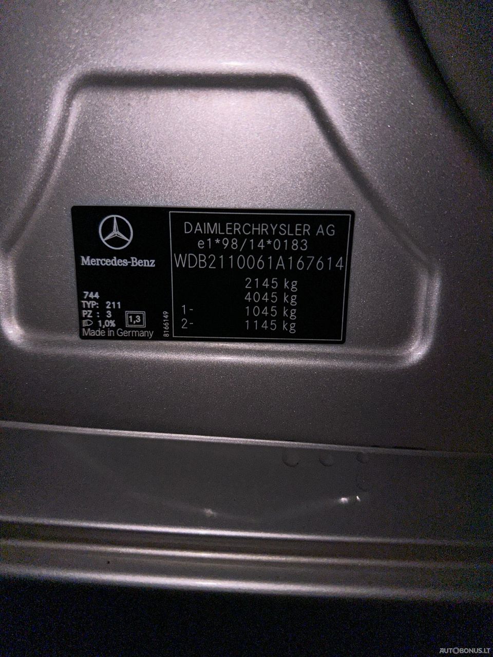 Mercedes-Benz E220 | 2