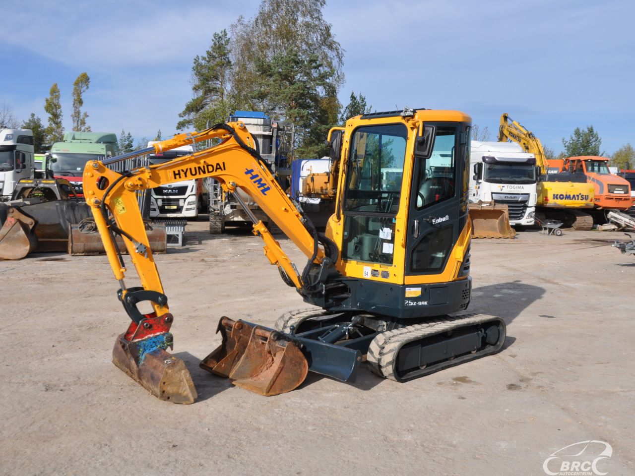 Hyundai R25Z-9AK !Gamykline garantija!, Mini excavator