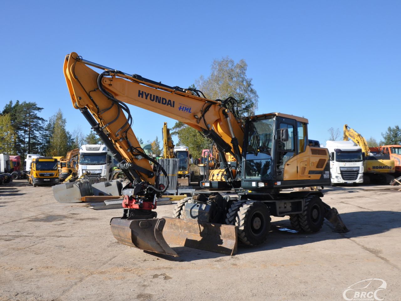 Hyundai HW160 Rototilt  "Garantija", Excavator